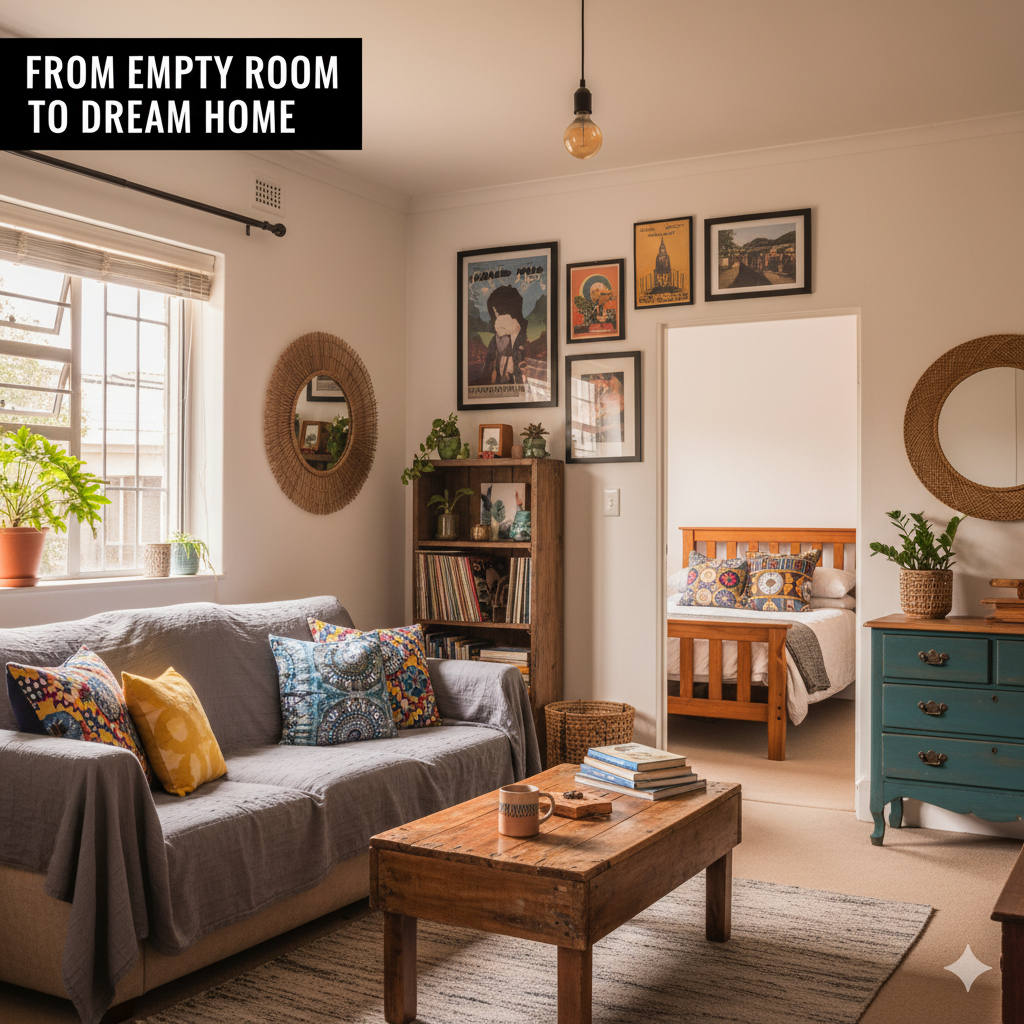 From Empty Room to Dream Home: Your Guide to Furnishing a First Apartment on a Budget in South Afric - Adzmarkt Blog